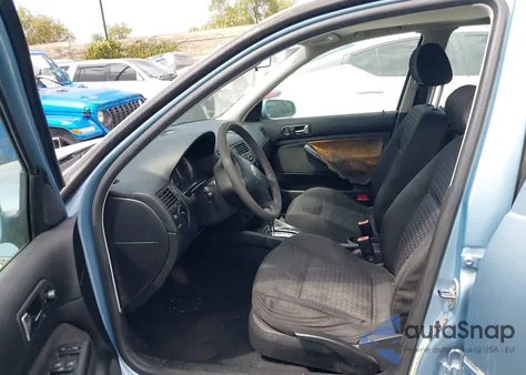 2005 Volkswagen Jetta Gl из США, поврежденный, VIN 3VWRA69M45M042623